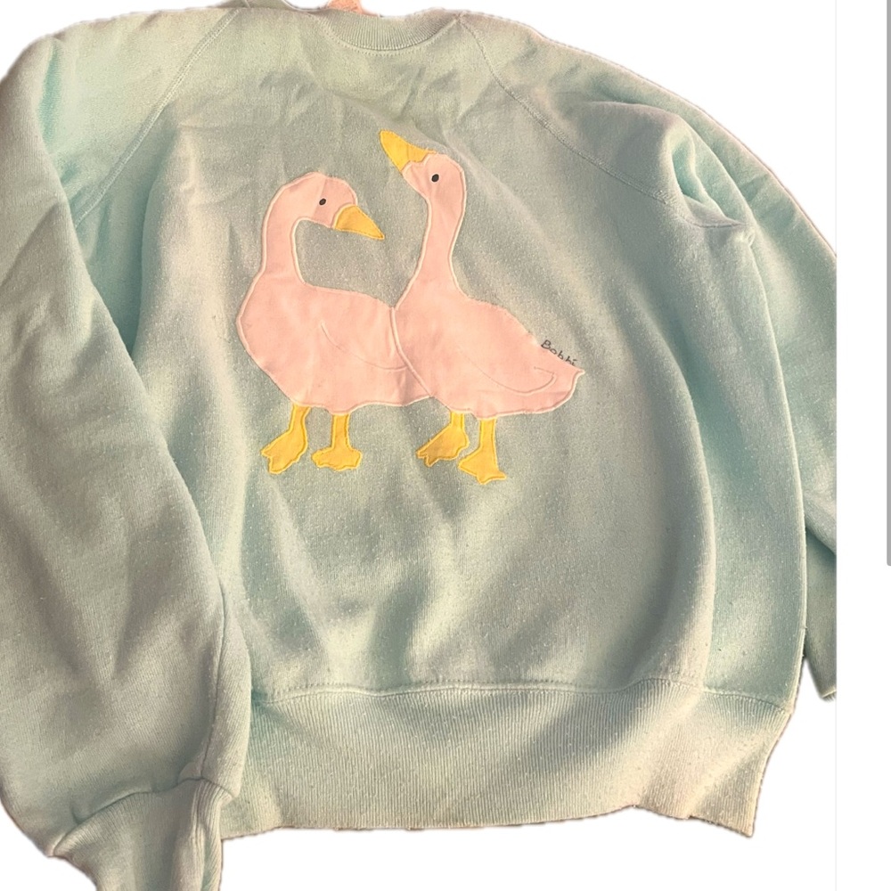 90’s crewneck Goose sweater